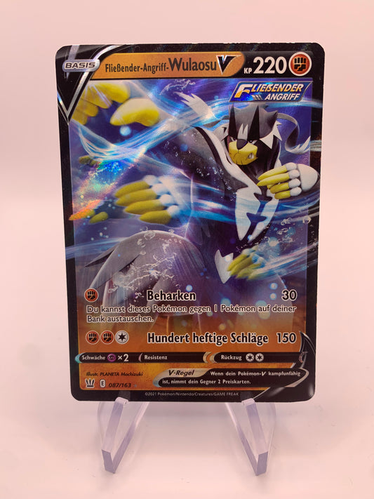 Pokemon Card V Wulaosu 87/163 German