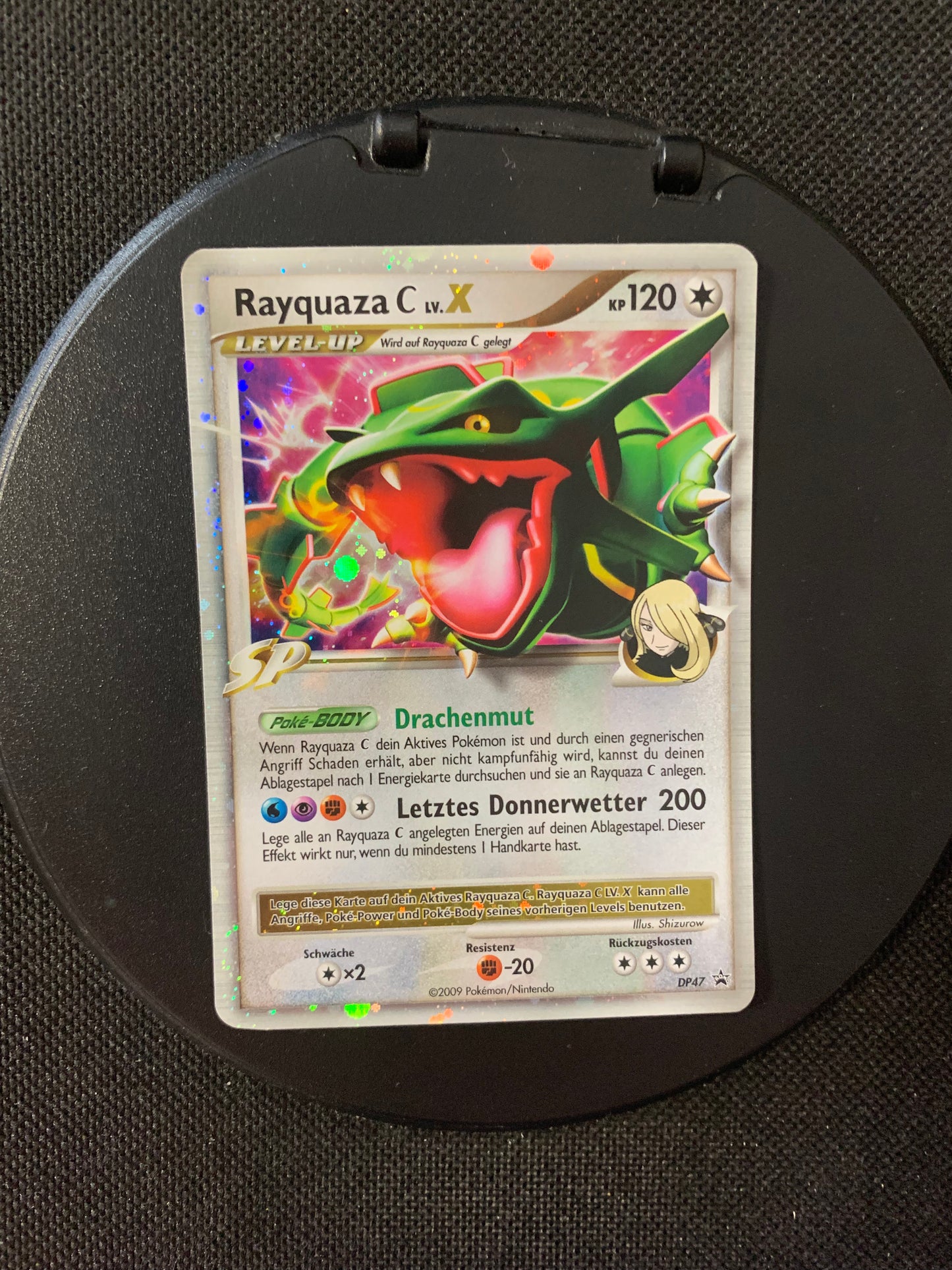 Pokemon Card Lv.X Promo Rayquaza German DP47