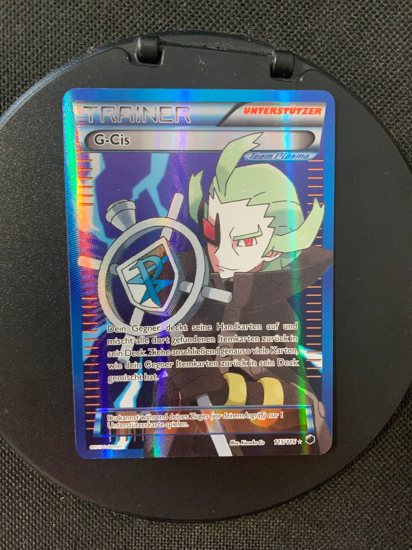 Pokemon Card Trainer-Fullart G-Cis 115/116 German