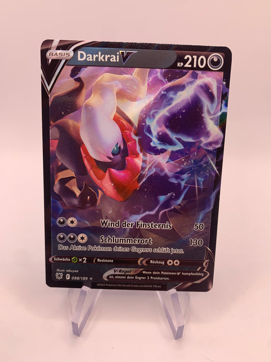 Pokemon Card V Darkrai 98/189 German