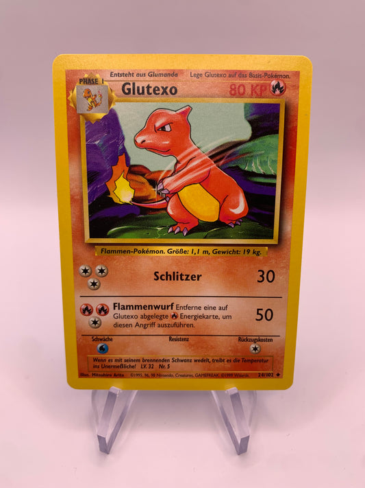 Pokemon Card Glutexo 24/102 Base Set German