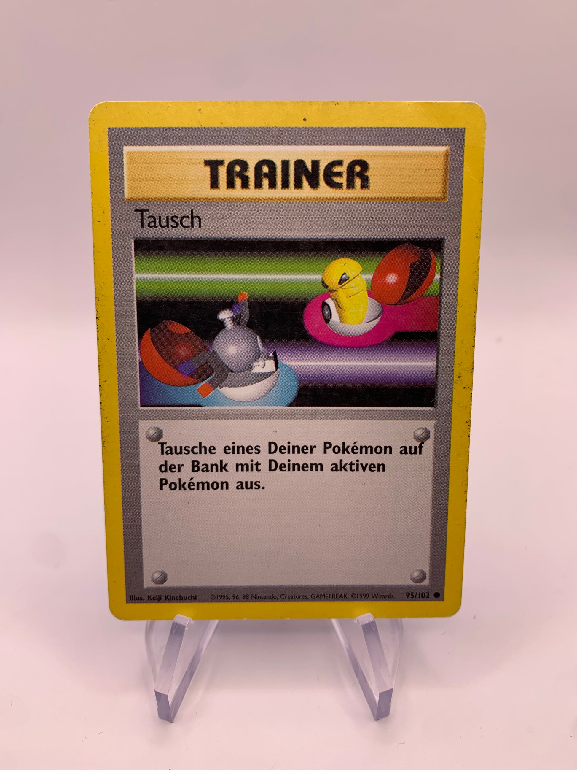 Pokemon Card Exchange Base Set 95/102 German SHPNPokestore Pokemon Card Exchange Base Set 95/102 German SHPNPokestore