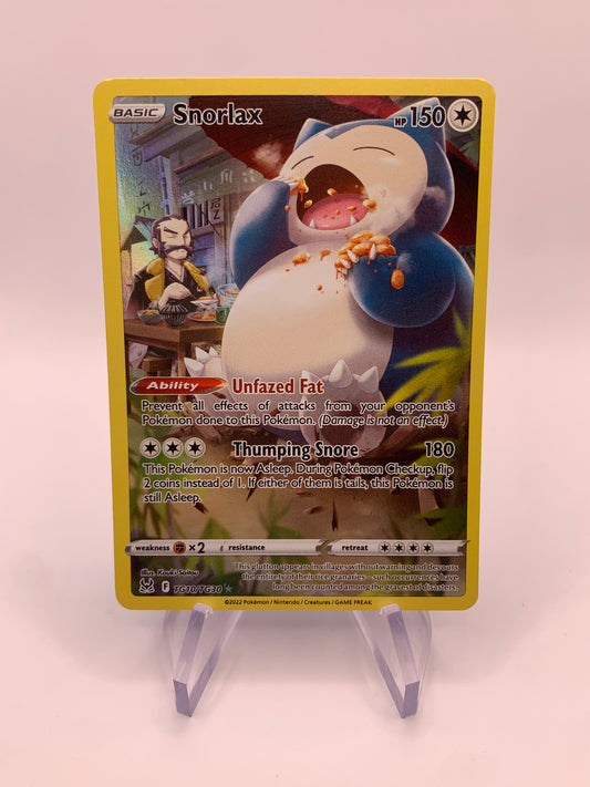 Pokemon Card Art-Rare Snorlax TG10/TG30 English