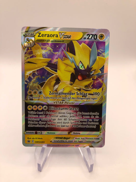 Pokemon Karten Vstar Zeraora SWSH265 Deutsch