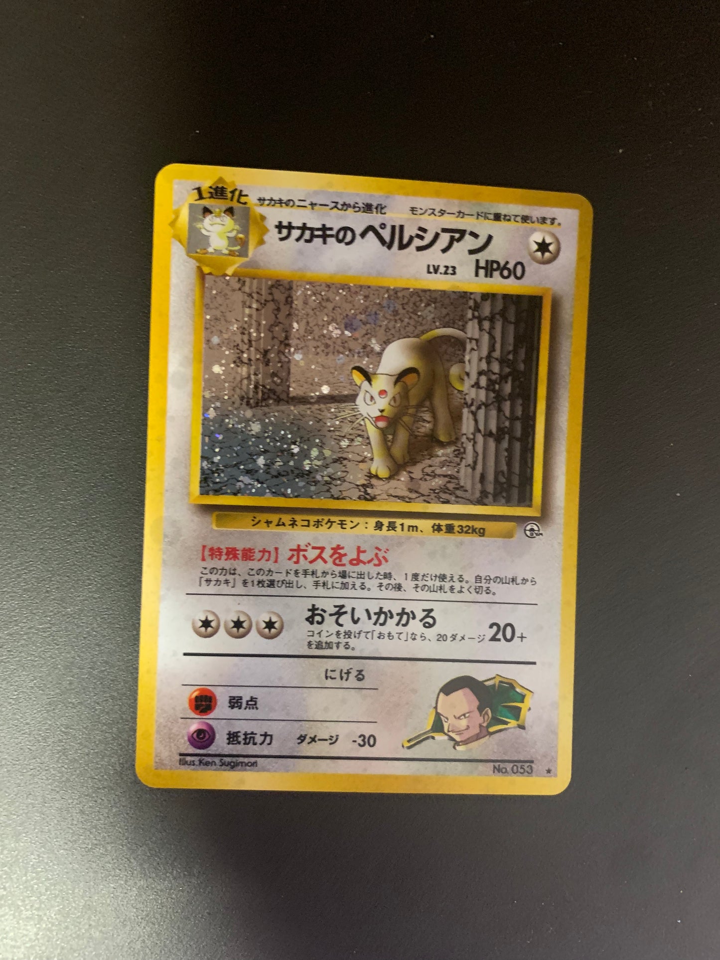 Pokemon Karte Holo Snobilikat No.53 Japanisch