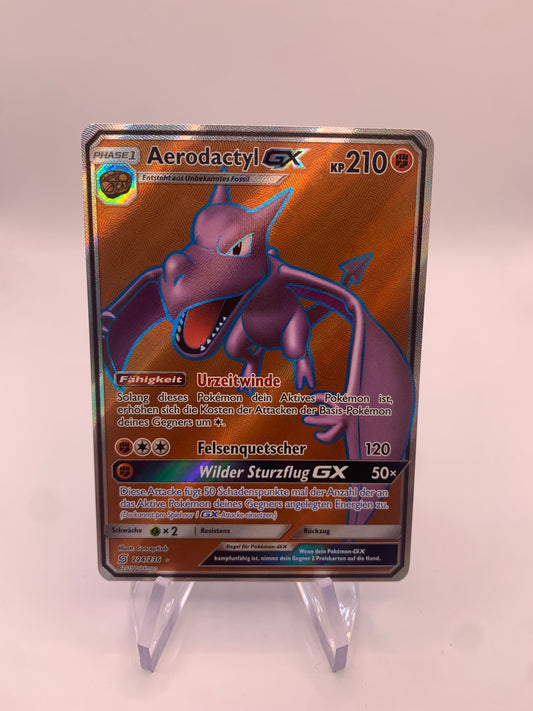 Pokemon Karte Gx Aerodactyl 224/236 Deutsch