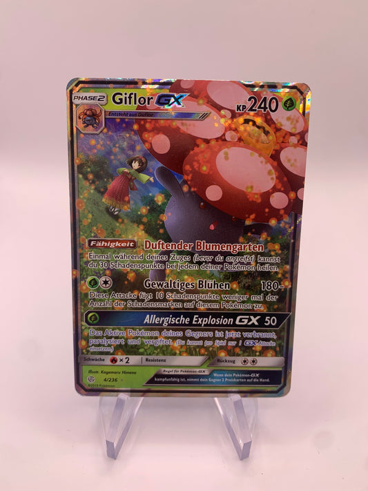 Pokemon Karte Gx Giflor 4/236 Deutsch