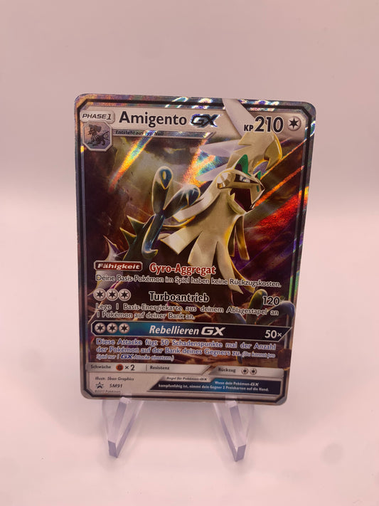 Pokemon Karte Gx Amigento SM91 Deutsch