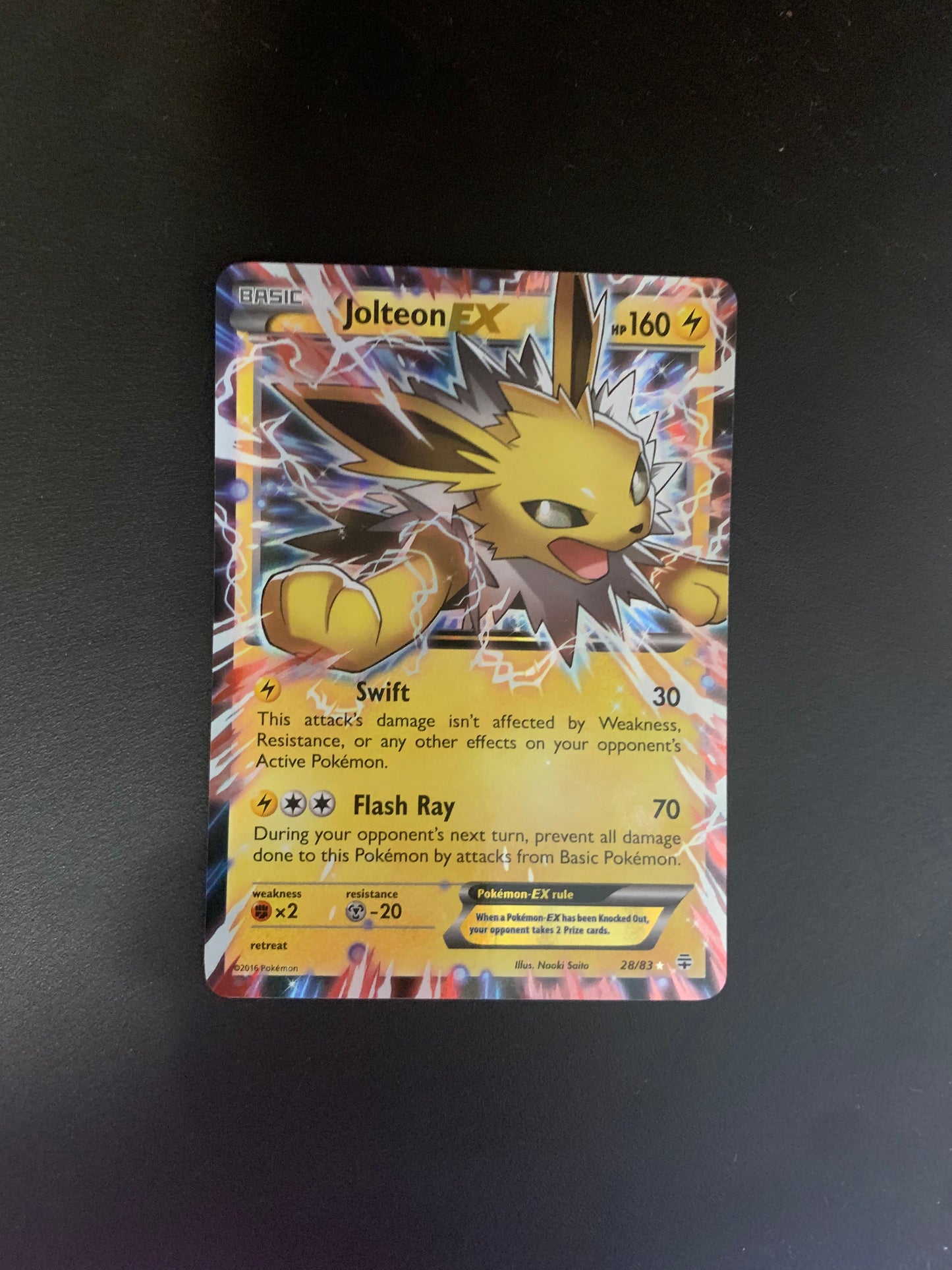 Pokemon Karte Ex Blitza 28/83 Englisch