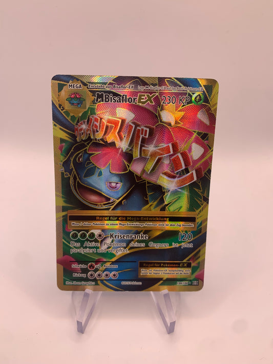 Pokemon Karte Ex Fullart M Bisaflor 100/108 Deutsch