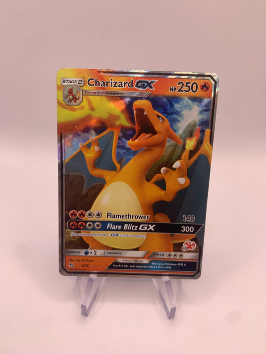 Pokemon Karte Gx Glurak 9/68 Englisch