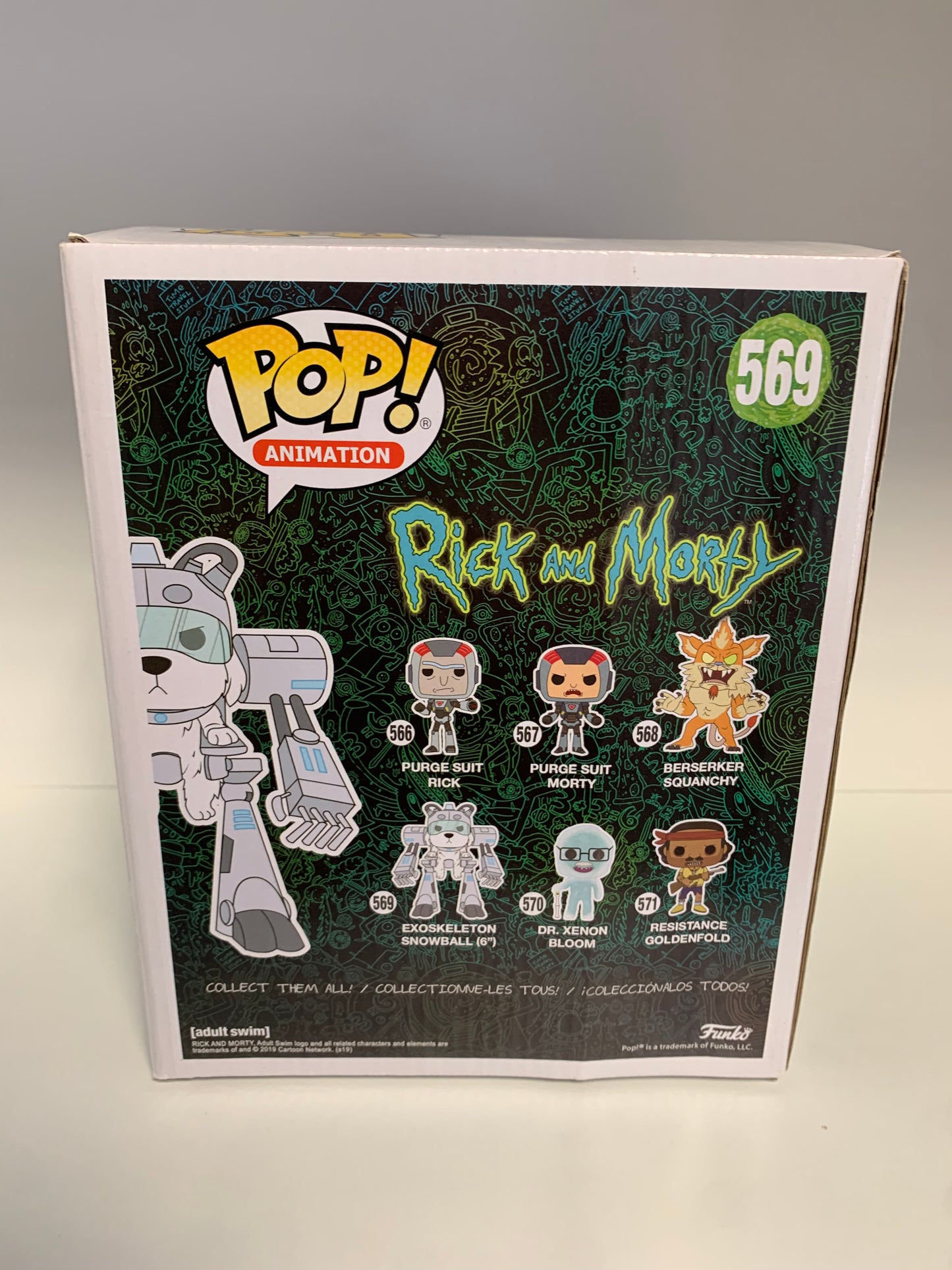 Funko Pop Figur Rick and Morty EXOSKELETON SNOWBALL