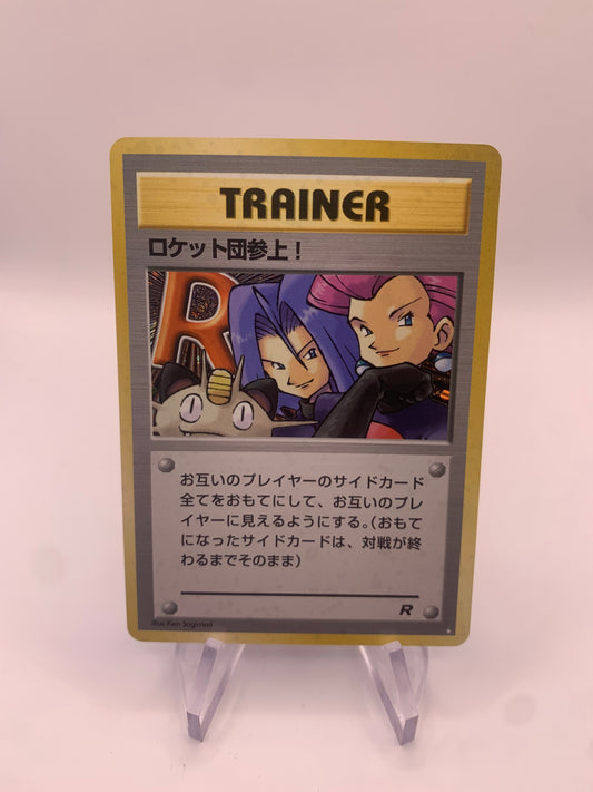 Pokemon Karte Holo Here Comes Team Rocket No. Japanisch