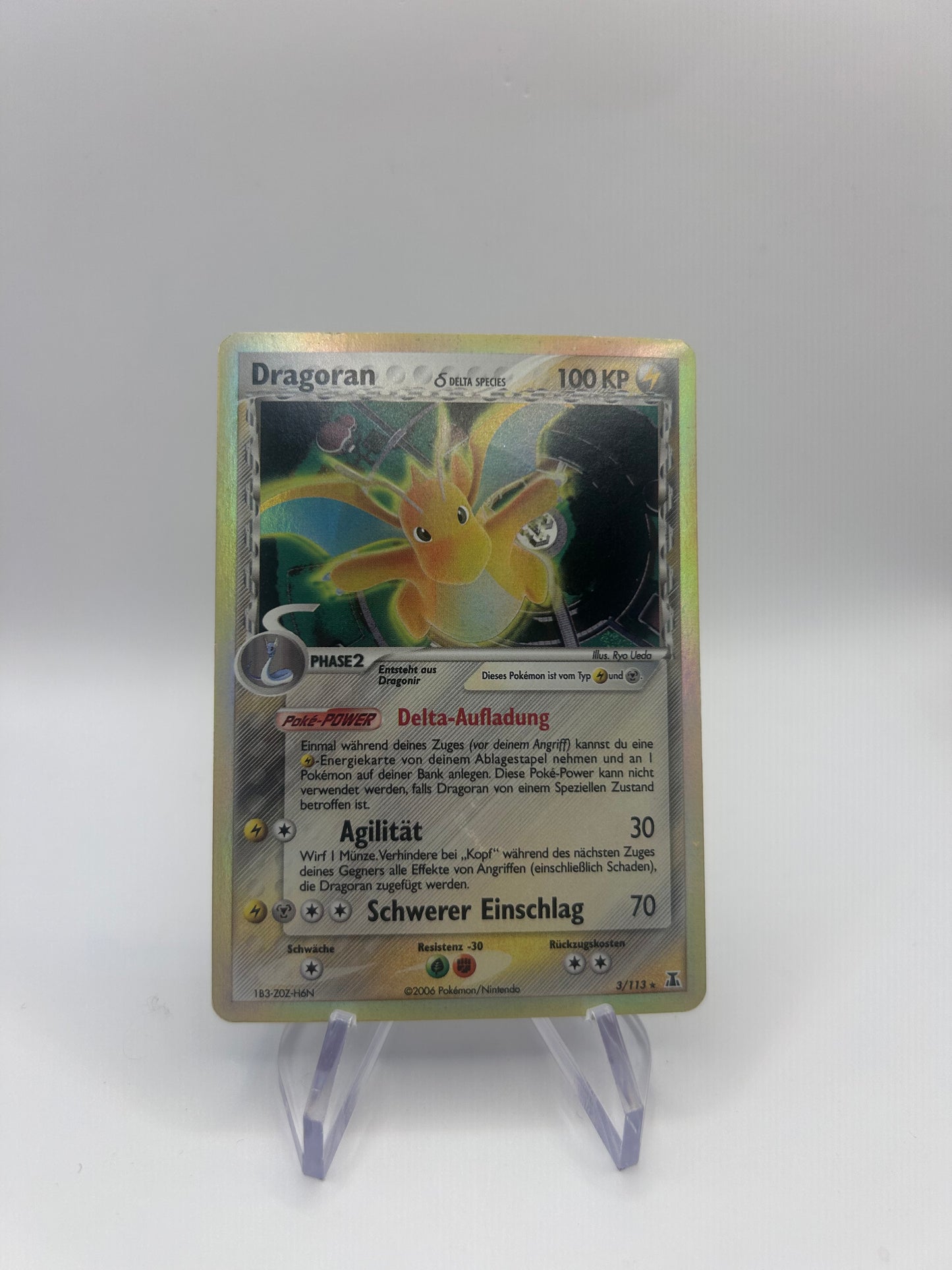 Pokemon Karte Delta Species Dragoran 3/113 Deutsch