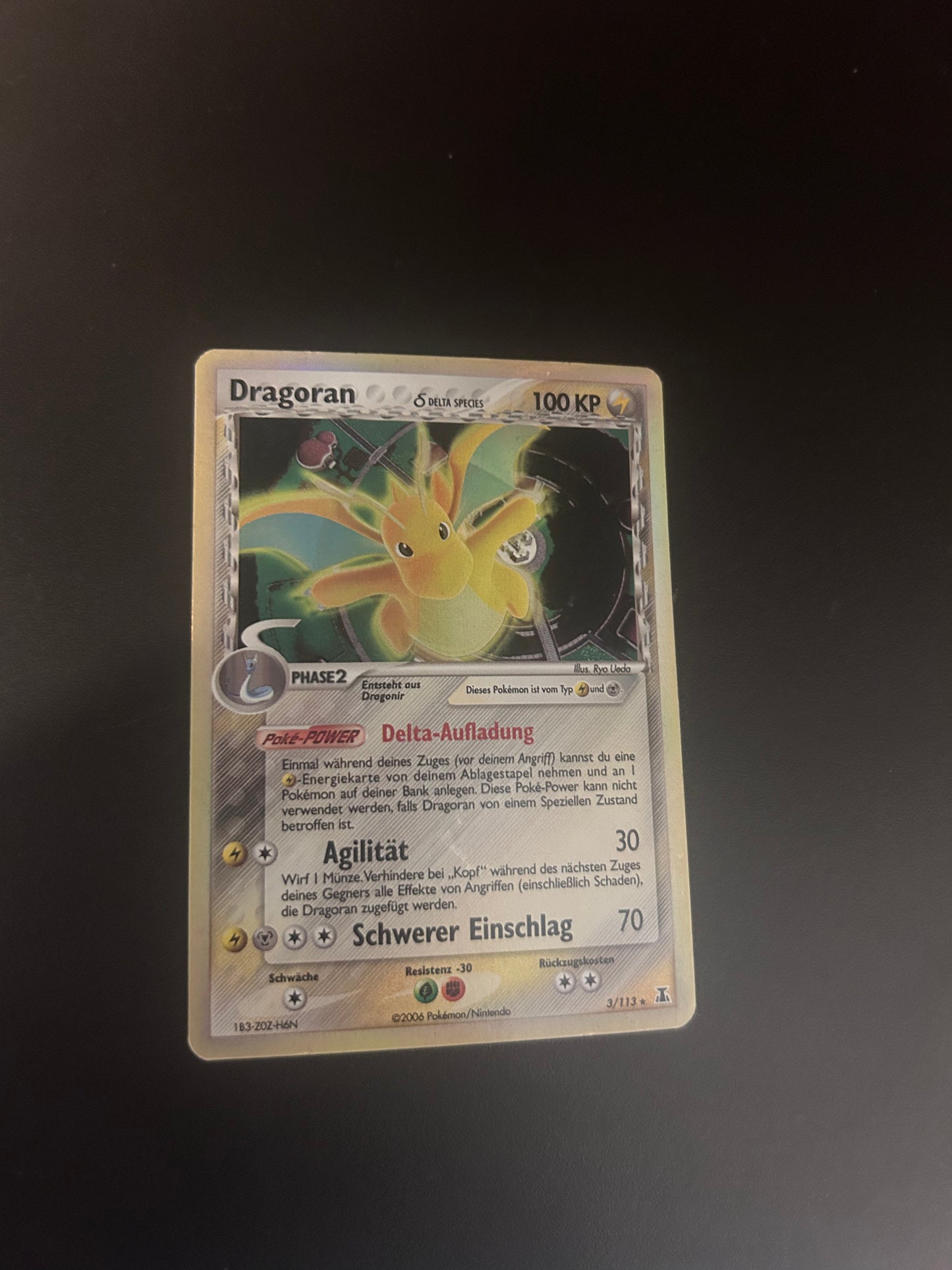 Pokemon Karte Delta Species Dragoran 3/113 Deutsch
