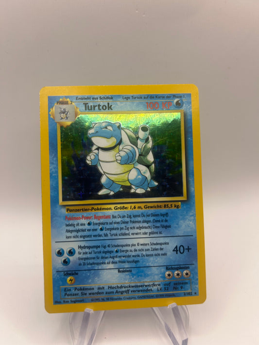 Pokemon Karte Holo Turtok 2/102 Deutsch