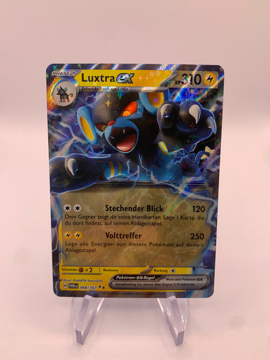 Pokemon Karte Ex Luxtra 68/167 Deutsch