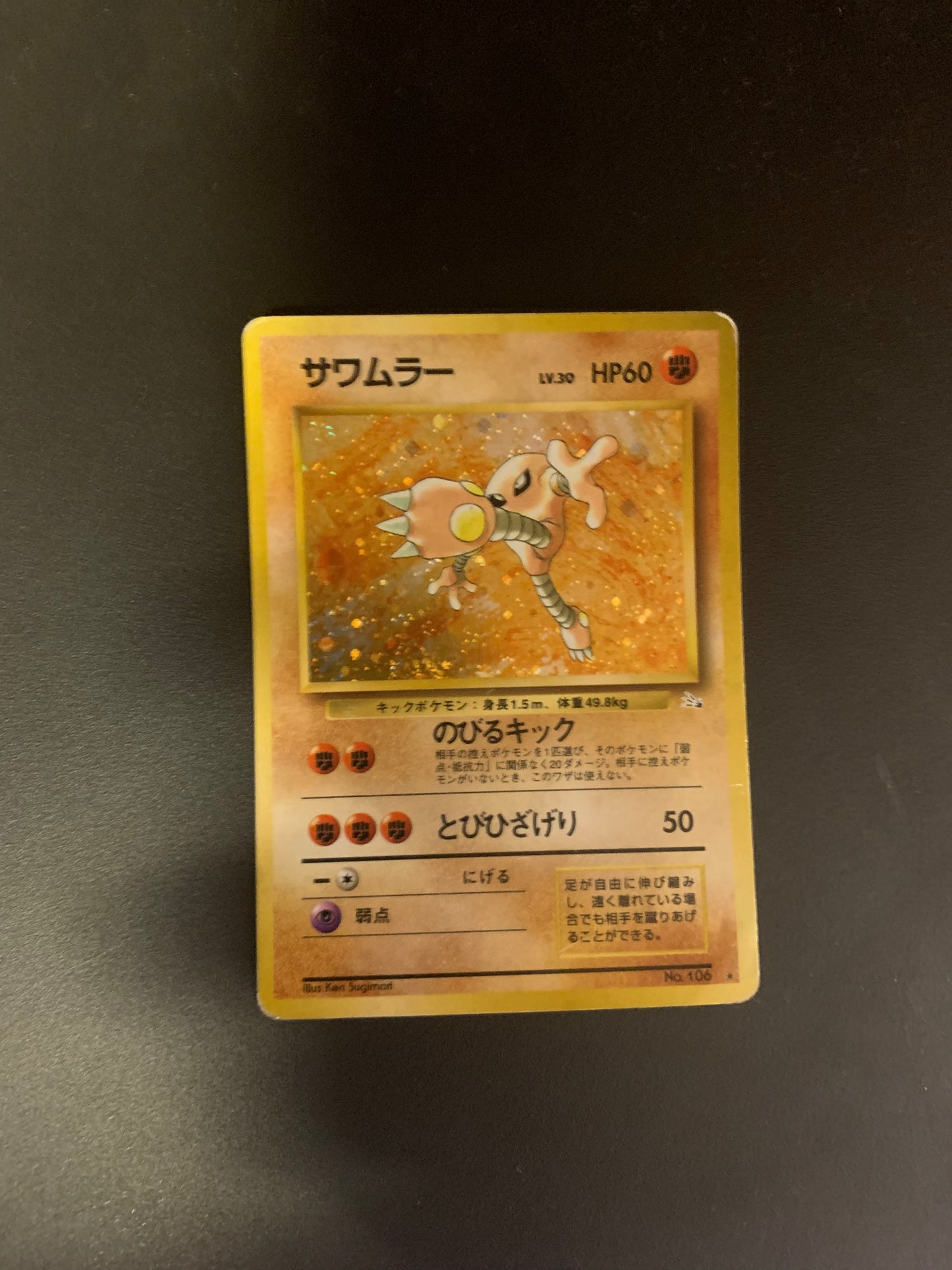 Pokemon Karte Holo Kicklee No.106 Japanische