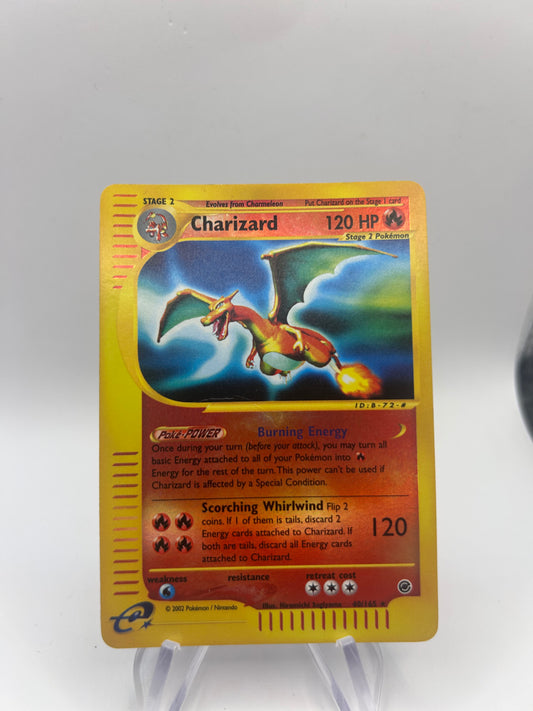 Pokemon Karte E-Serie Reverse Glurak 6/165 Englisch