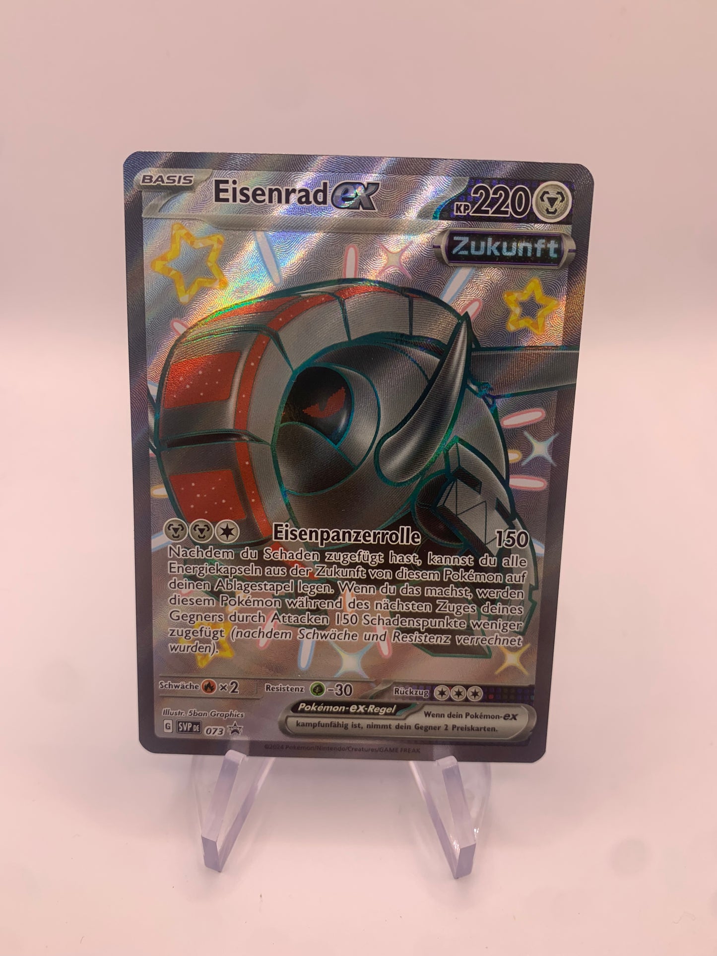 Pokemon Karte Ex Promo Eisenrad 73 Deutsch