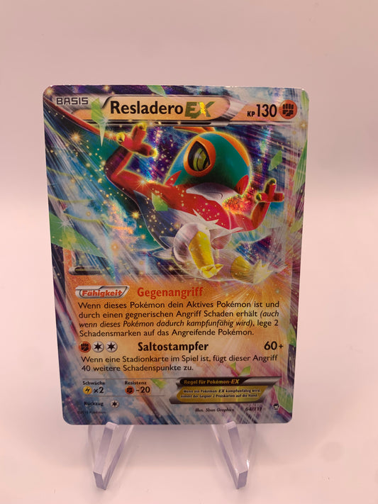 Pokemon Karte Ex Resladero 64/111 Deutsch