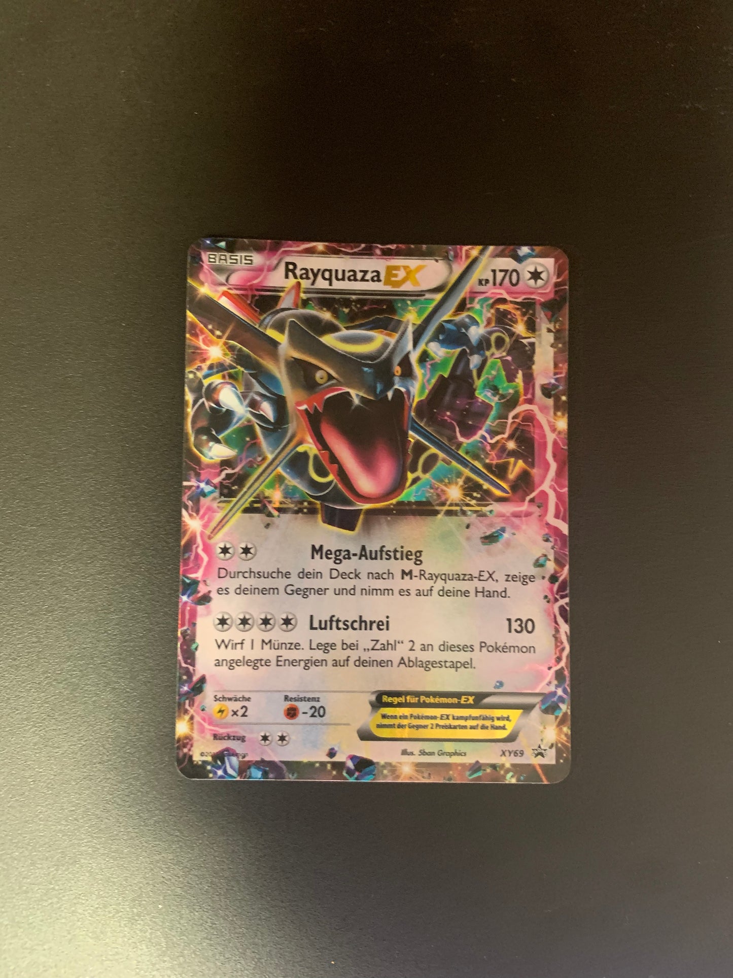 Pokemon Karte Ex Shiny Rayquaza Xy69 Deutsch