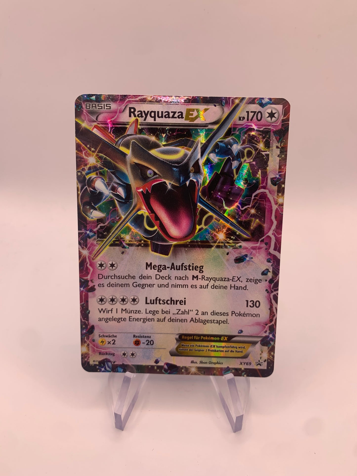 Pokemon Karte Ex Shiny Rayquaza Xy69 Deutsch