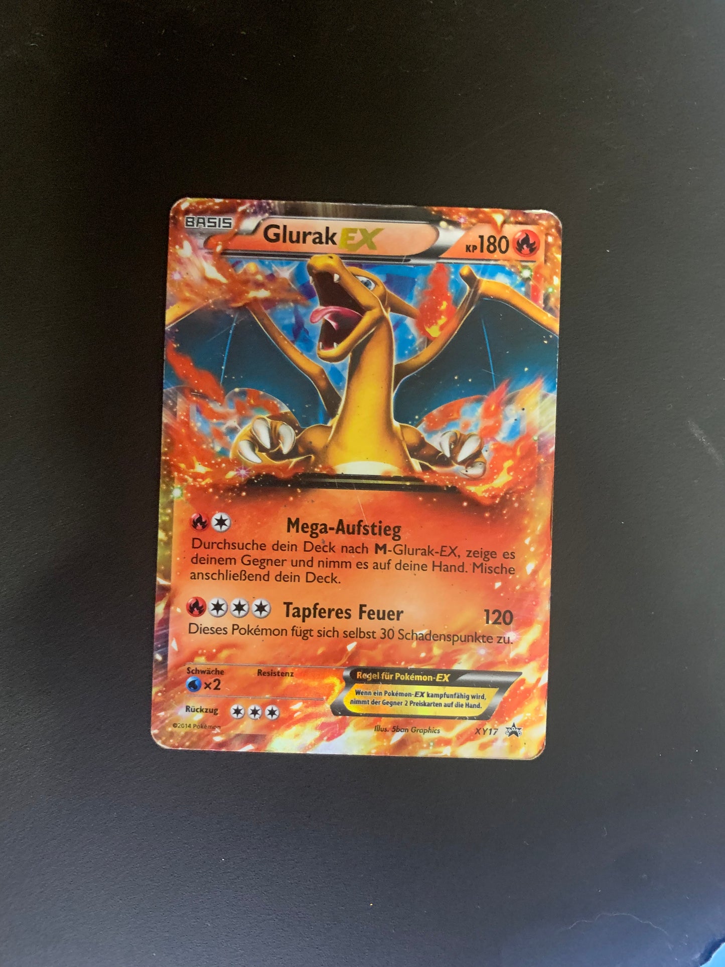 Pokemon Karte Ex Promo Glurak Xy17 Deutsch