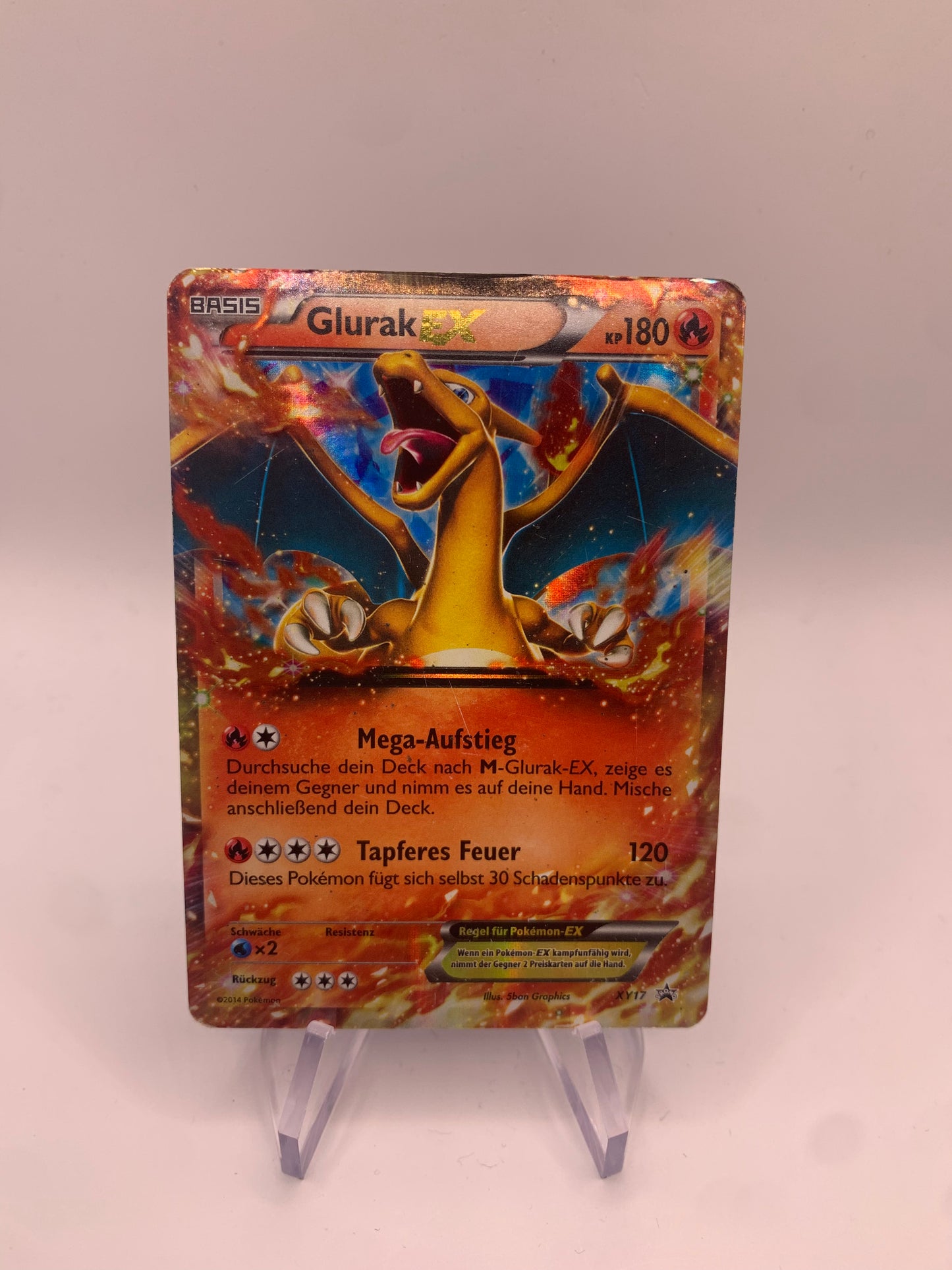 Pokemon Karte Ex Promo Glurak Xy17 Deutsch