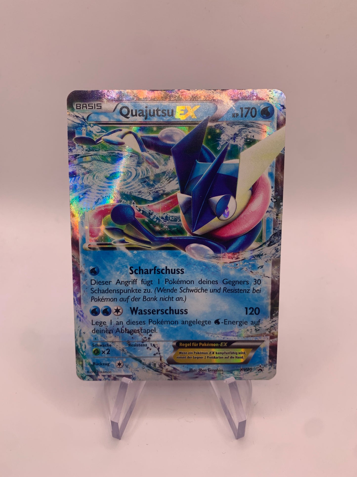 Pokemon Karte Ex Promo Quajutsu XY20 Deutsch