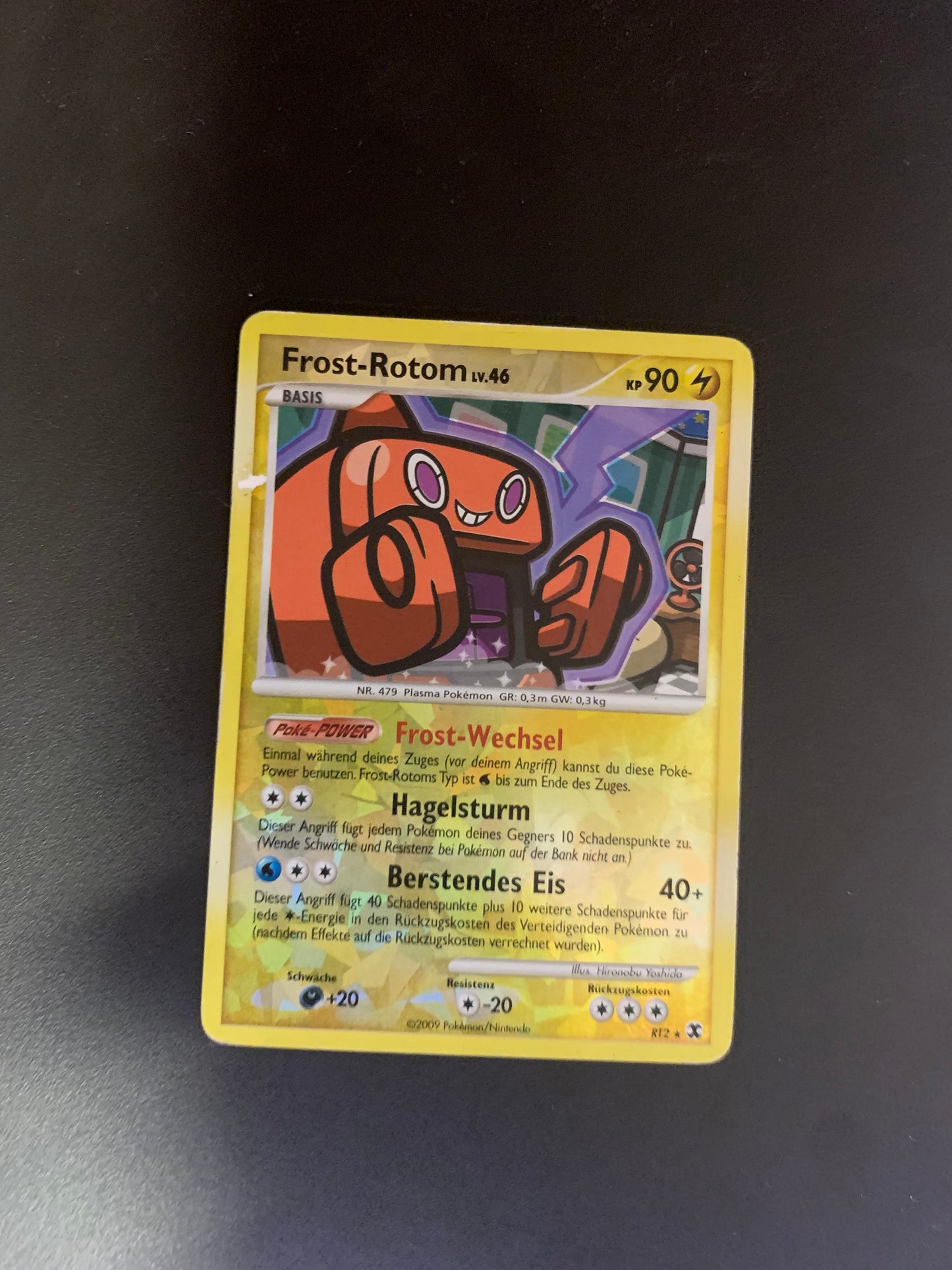 Pokemon Karte Frost-Rotom RT2 Deutsch