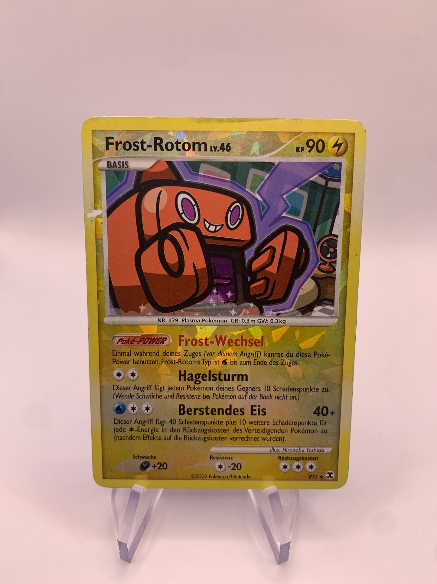 Pokemon Karte Frost-Rotom RT2 Deutsch