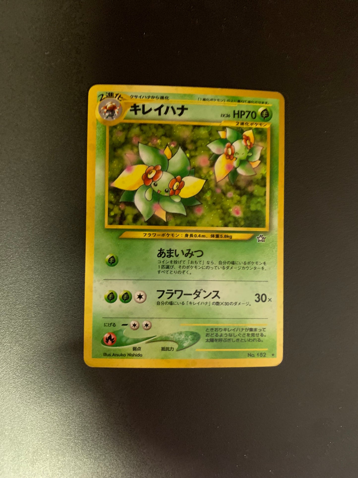 Pokemon Karte Holo Blubella No.182 Japnisch