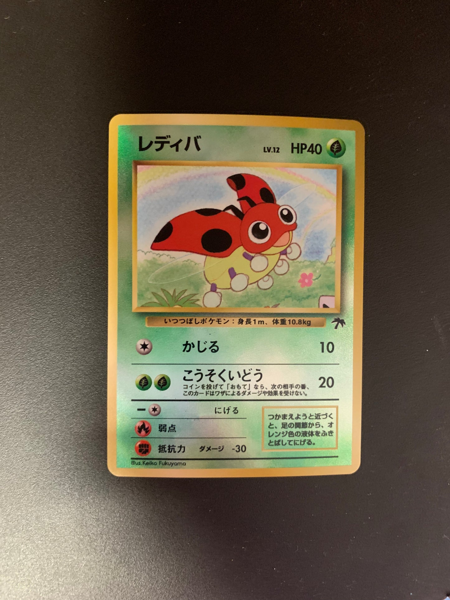 Pokemon Karte Promo Southern Island Ledyba Lv12 Japanisch No.