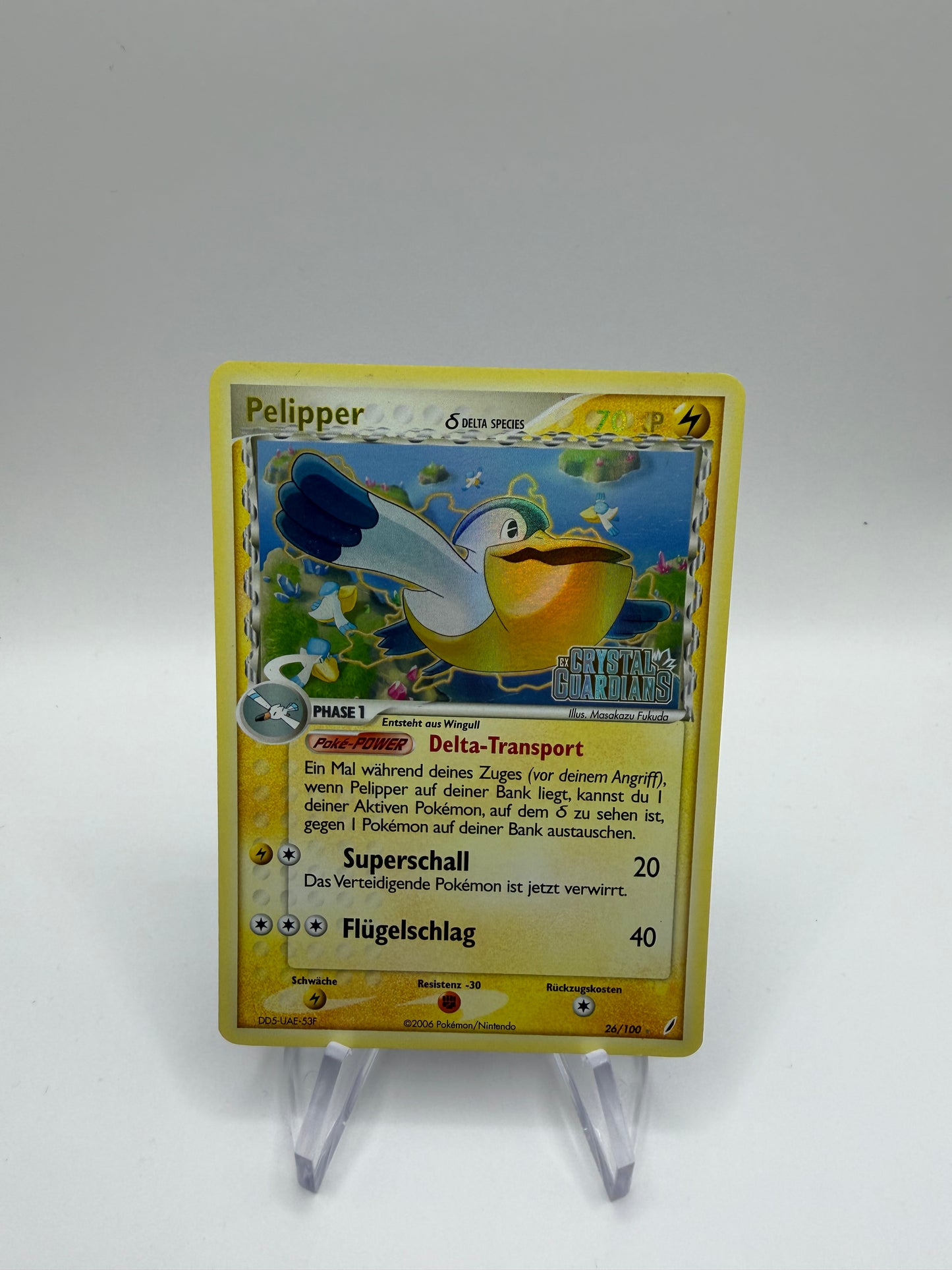 Pokemon Karte Stamp Delta Species 26/100 Deutsch