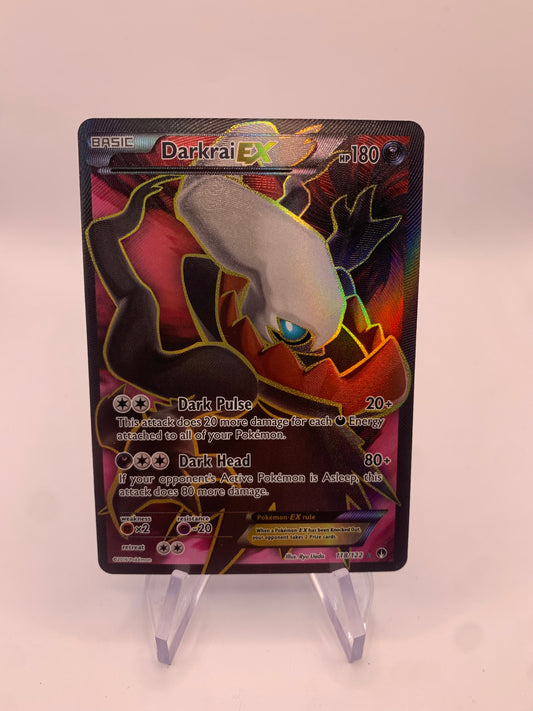 Pokemon Karte Ex Fullart Darkrai 118/122 Englisch