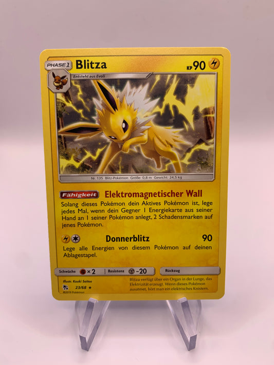 Pokemon Karte Blitza 23/68 Deutsch