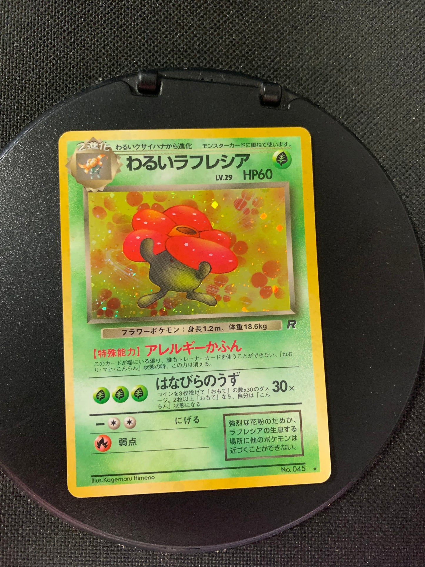 Pokemon Karte Holo Giflor No.45 Japanisch