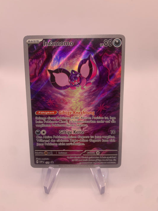 Pokemon Karte Art-Rare Promo Infamomo 129 Deutsch