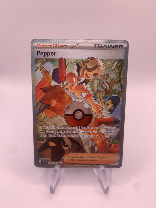 Pokemon Karte Altart Pepper 235/91 Deutsch