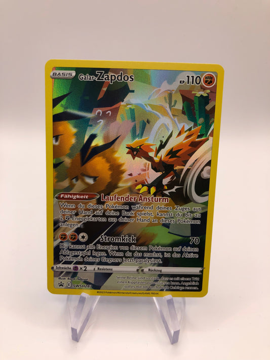 Pokemon Karte Art-Rare Galar Zapdos SWSH283 Deutsch