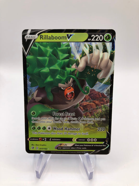 Pokemon Karte V Gortrom 17/192 Englisch