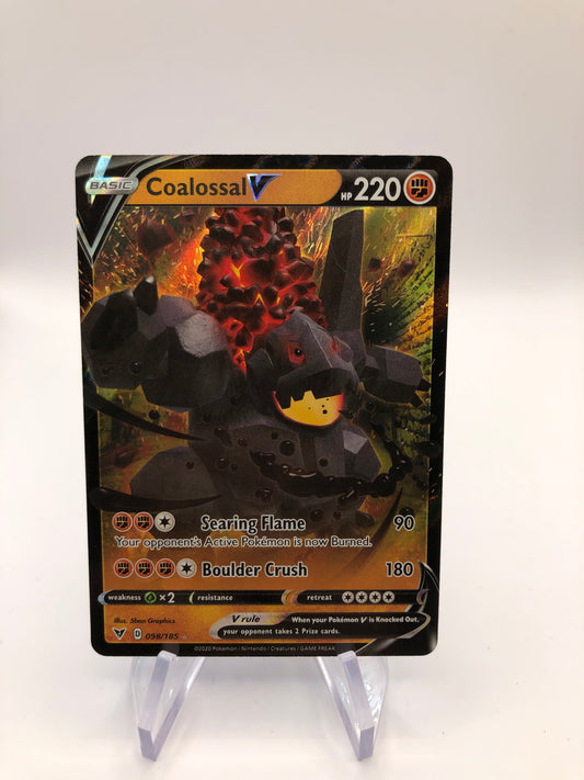 Pokemon Karte V Montecarbo 98/185 Englisch