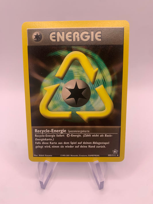 Pokemon Karte Enerie 105/111 Neo Genesis Deutsch