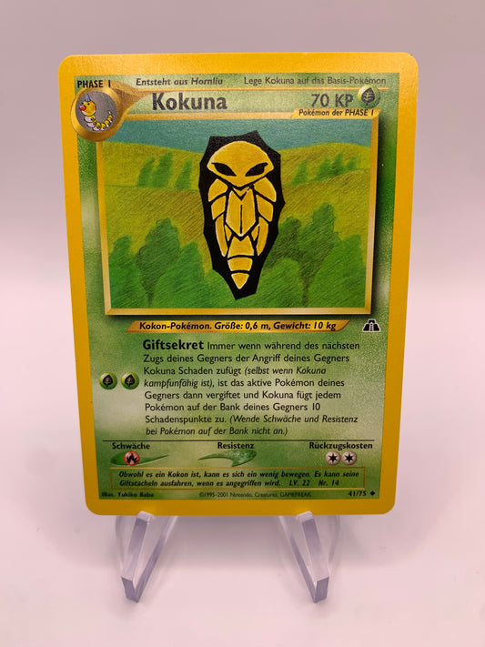 Pokemon Karte Kokuna 41/75 Neo Discovery deutsch