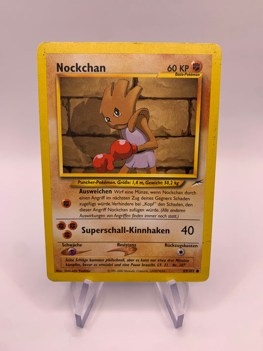 Pokemon Card Nockchan 69/105 Neo Destiny German