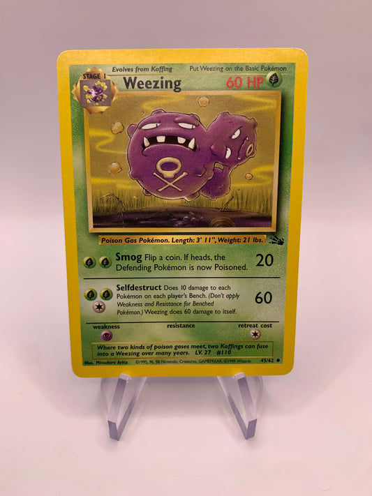 Pokemon card Smogmog Fossil 48/62 English