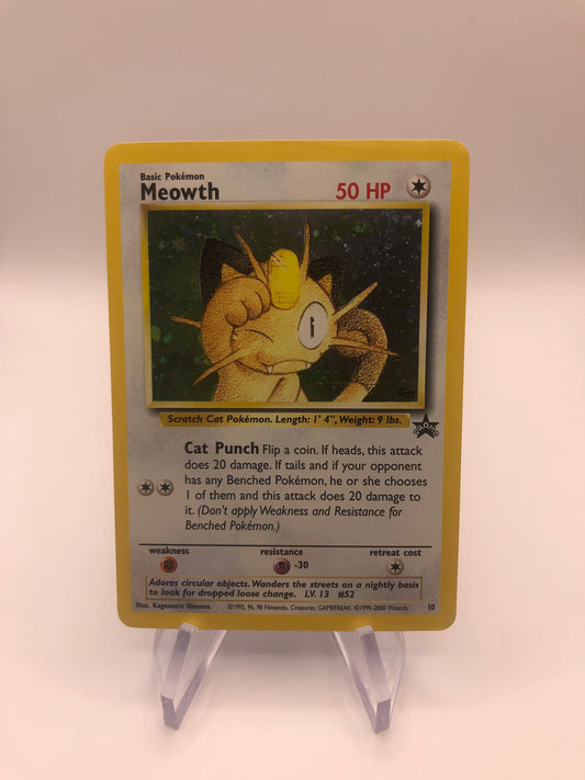 Pokemon Karte Promo Holo Mauzi 10 Englisch