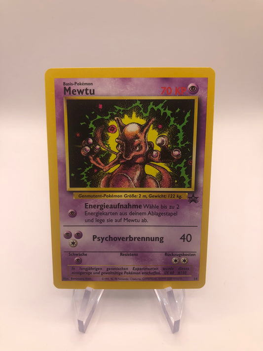 Pokemon Karte Promo Mewtu 14 Deutsch
