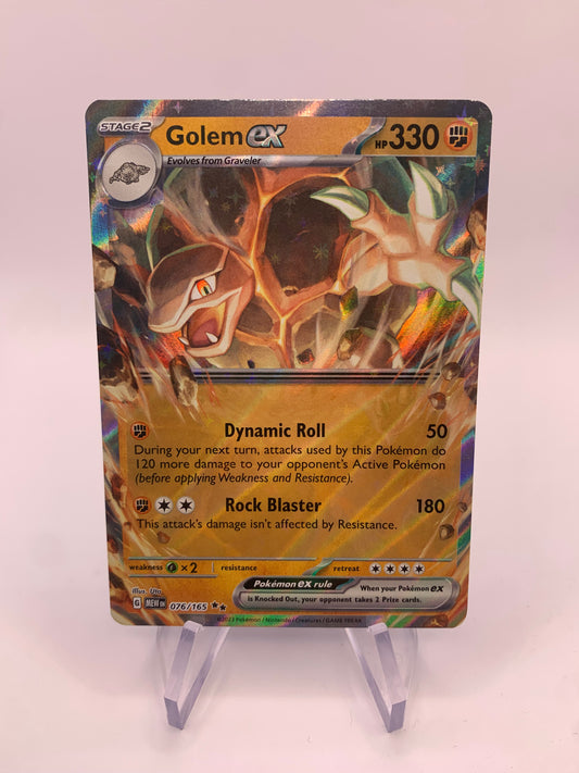 Pokemon card ex Geawaz 76/165 English